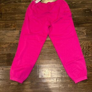 Women’s Stateside Size L Magenta Jogger Pants